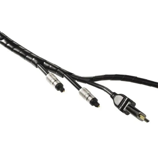 Шлаух спирала 7,5 - 30 мм 2,5 м черна