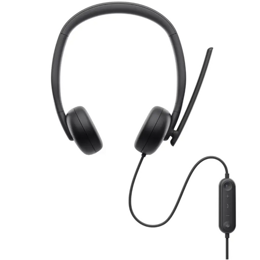 Слушалки Dell Wired Headset WH3024 + Dell Wired