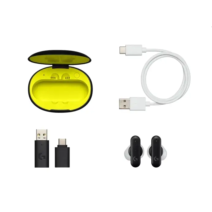 Слушалки Logitech FITS True Wireless Gaming Earbuds