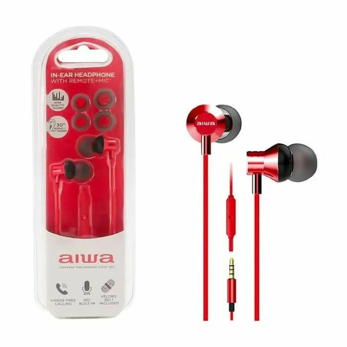 Слушалки Aiwa ESTM50RD Червен