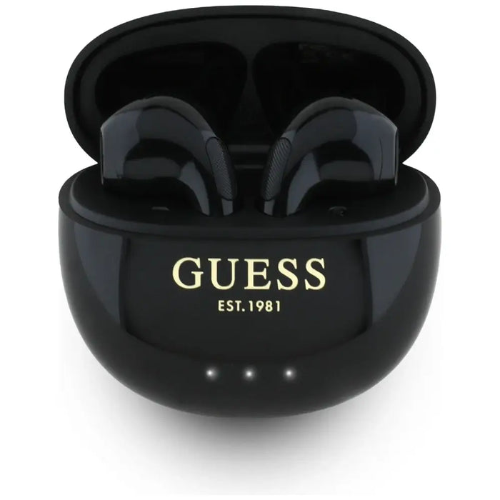 Слушалки Guess Glossy Effect Egg Shape Printed Classic Logo