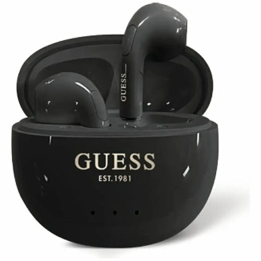 Слушалки Guess Glossy Effect Egg Shape Printed Classic Logo