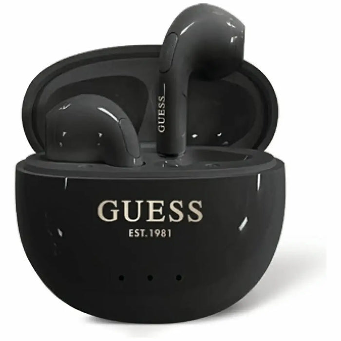 Слушалки Guess Glossy Effect Egg Shape Printed Classic Logo