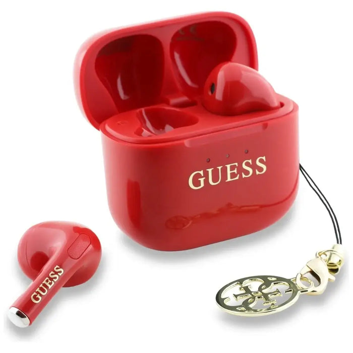 Слушалки Guess Glossy Effect Printed Classic Logo & Charm