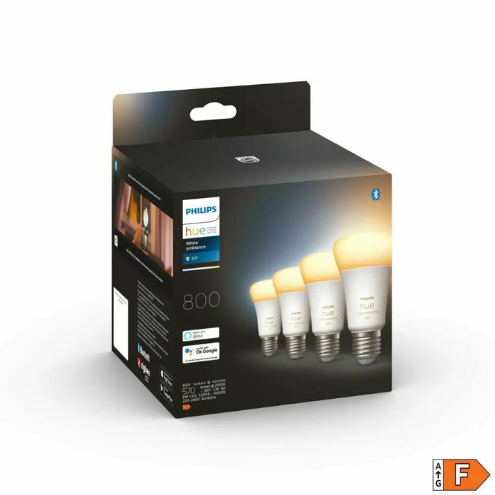 Смарт Крушка Philips A60 - E27 - 800 60 W 9 W E27 LED 2200K