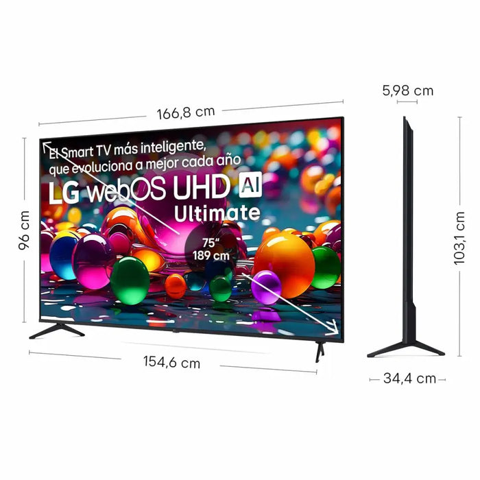 Смарт телевизор LG 75UA75006LA.AEUQ 4K Ultra HD 75’’ LED