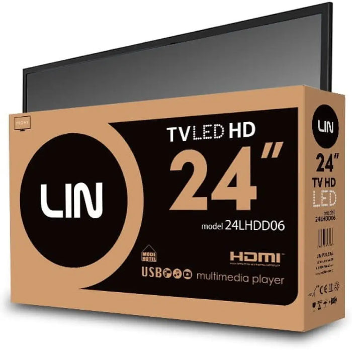 Смарт телевизор Lin 24LHDD06 HD 24’’ LCD