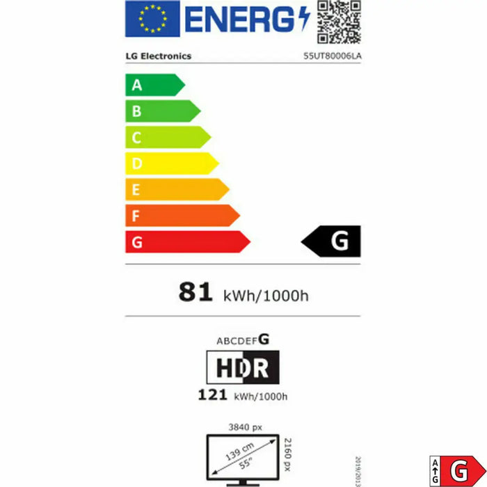 Смарт телевизор LG 55UT80006LA 55’’ 4K Ultra HD LED HDR