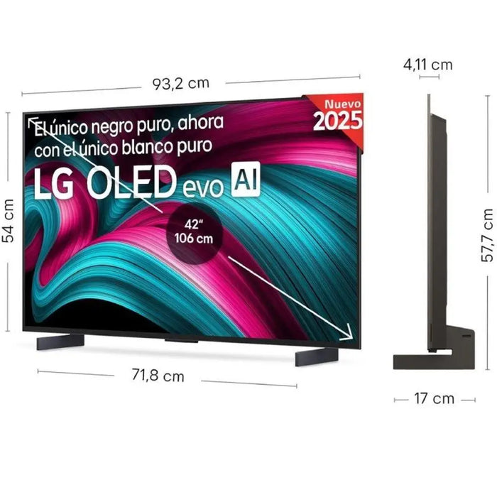 Смарт телевизор LG OLED42C54LA.AEU 4K Ultra HD 42’’ HDR OLED