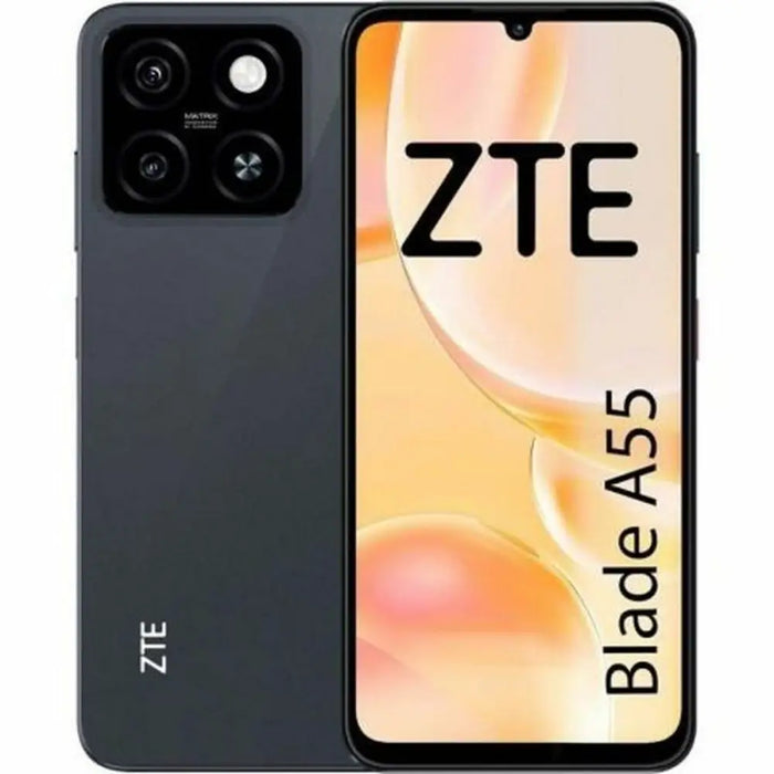 Смартфони ZTE Blade A55 Octa Core 4 GB RAM 64 GB Черен