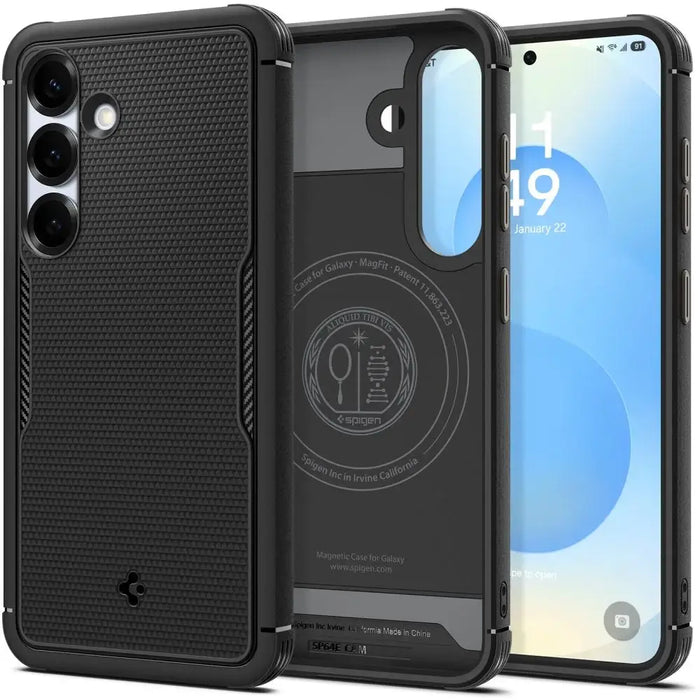 Spigen Core Armor Mag Case за Samsung Galaxy S25 - черен мат
