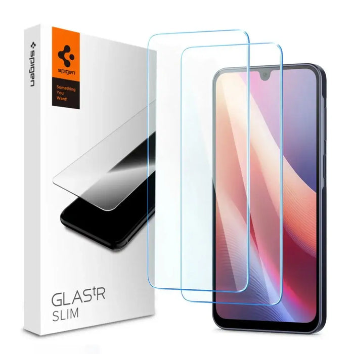 Spigen Glas.tR Slim 2-Pack Tempered Glass за Samsung Galaxy