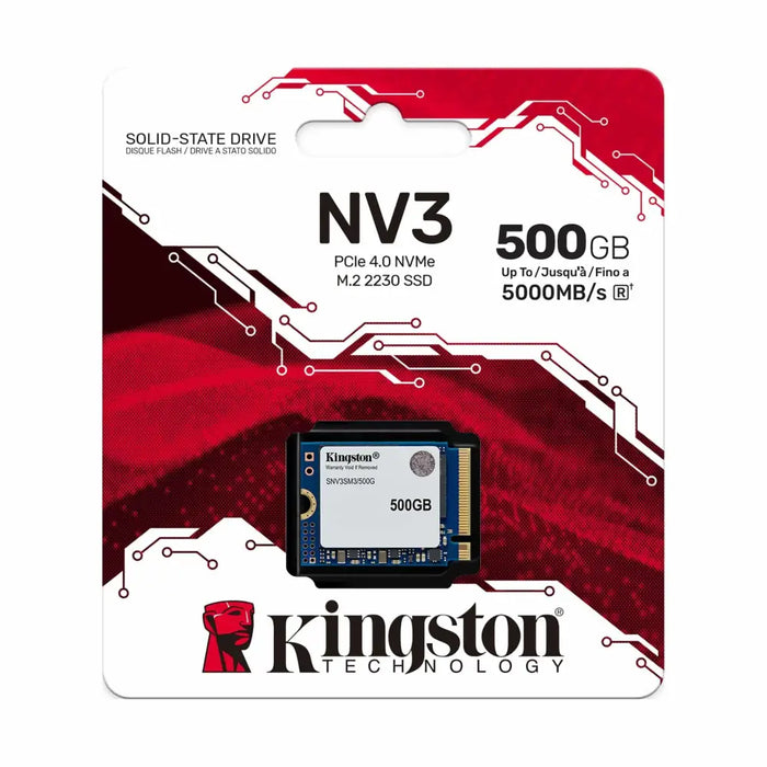 SSD KINGSTON NV3 PCIe 4.0 NVMe M.2 2230 512GB