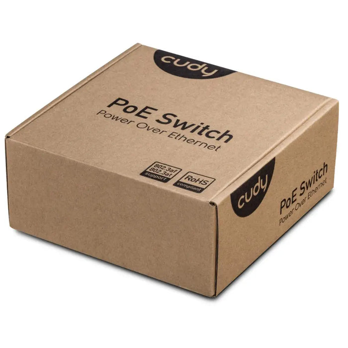 Суич Cudy GS1005P 5 портов 10/100/100 PoE + Switch 60W