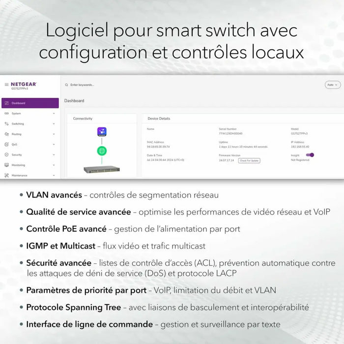 Суич Netgear GS728TXUP-300EUS