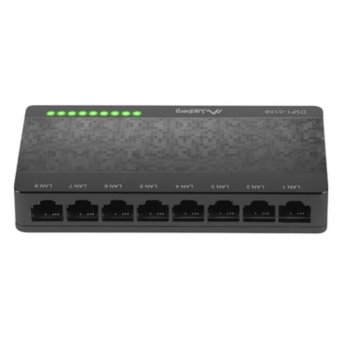 Суич Lanberg DSP1-0108 8-портов 100MB/s