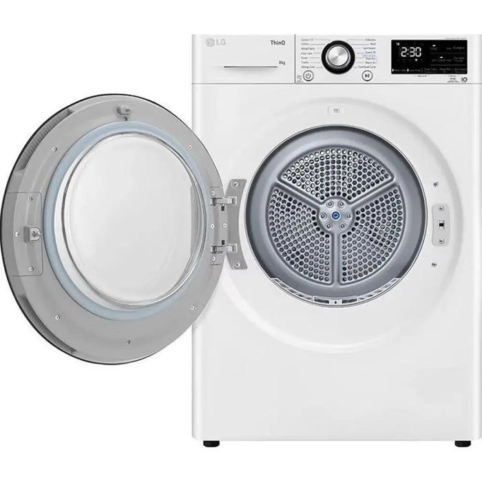 Сушилня LG RH80V3AVBN 8 kg A + + A + + Бял