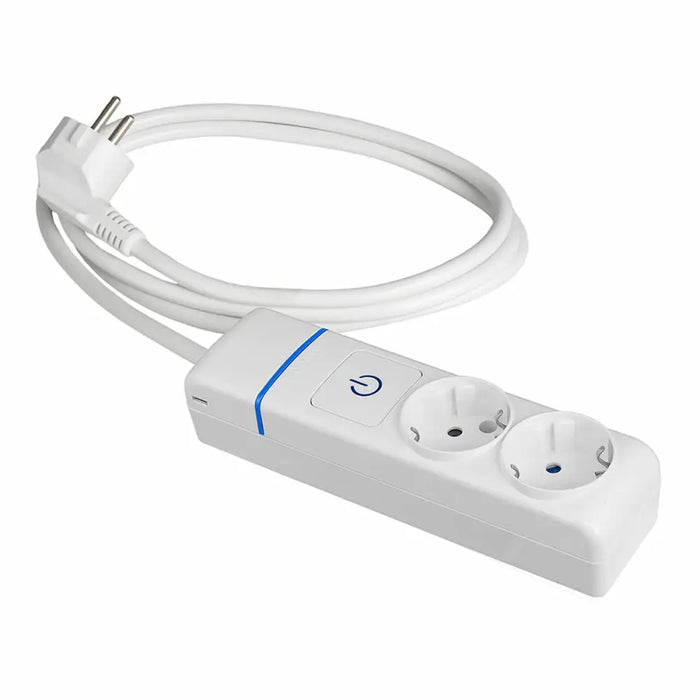 Табло с 2 гнезда с бутон за включване Solera 8012pil 250 V