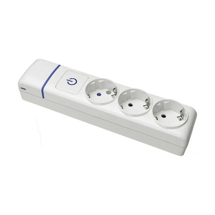 Табло с 3 гнезда с бутон за включване Solera 8003pil 3680 W