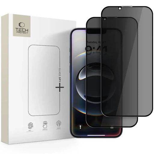 Tech-Protect Anti Spy Glass Pro + 2 пакета за iPhone 16e