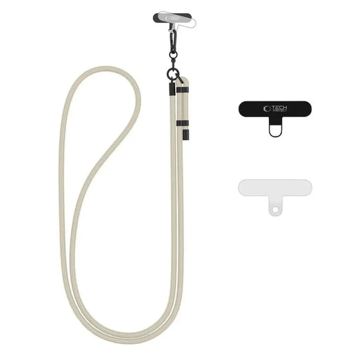 Tech-Protect C1S Rope Crossbody Strap Leash - Сиво