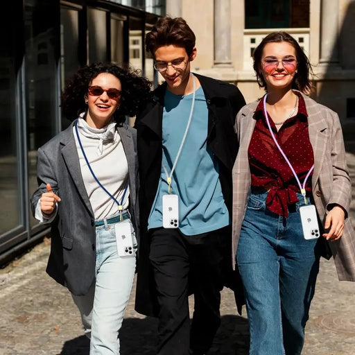 Tech-Protect C2S Rope Crossbody Strap Leash - Navy Blue