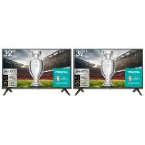 Телевизор 2x Hisense 32’ A4K HD 1366x768 DLED