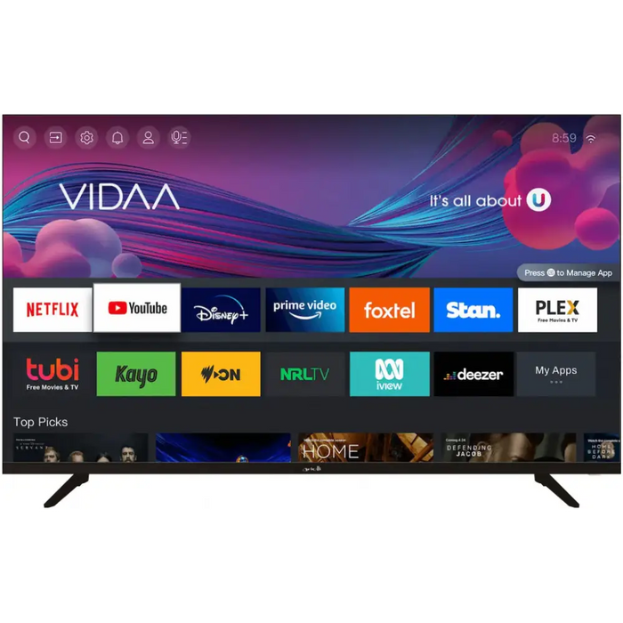 Телевизор ARIELLI QLED55N215VDA SMART