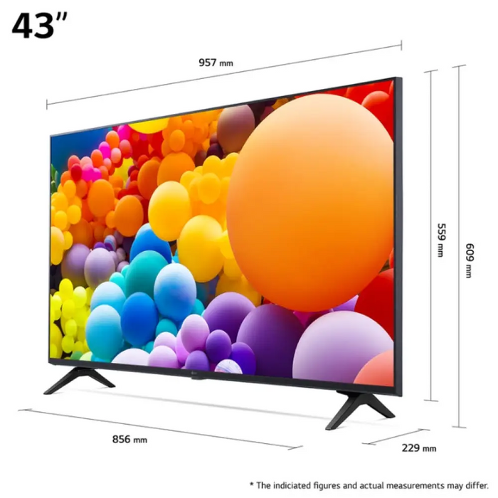 Телевизор LG 43UT73003LA 43’’ 4K Ultra HD Smart TV webOS 24