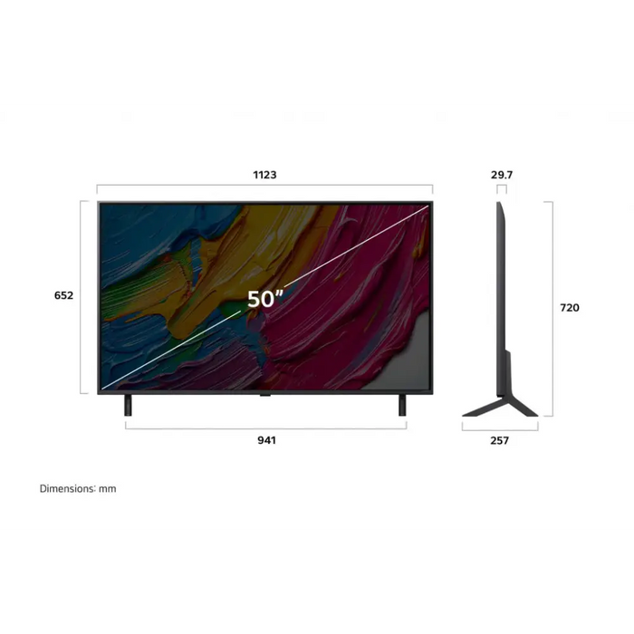 Телевизор LG LED 50QNED80A3A