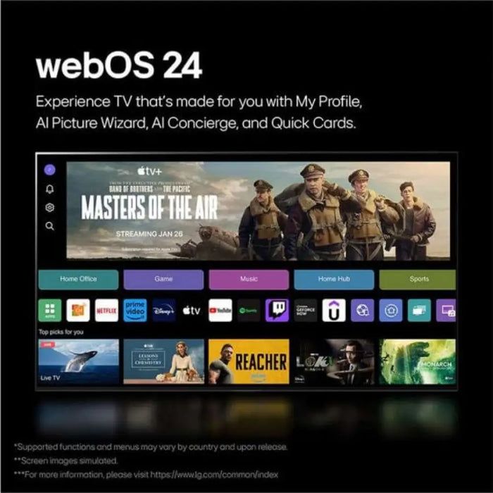 Телевизор LG OLED55B46LA 55’’ OLED AI B4 4K Smart TV AI