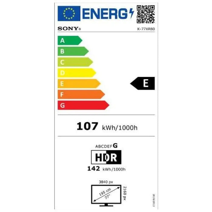 Телевизор SONY Bravia 8 OLED K77XR80PAEP 77’’(195 см) 4K