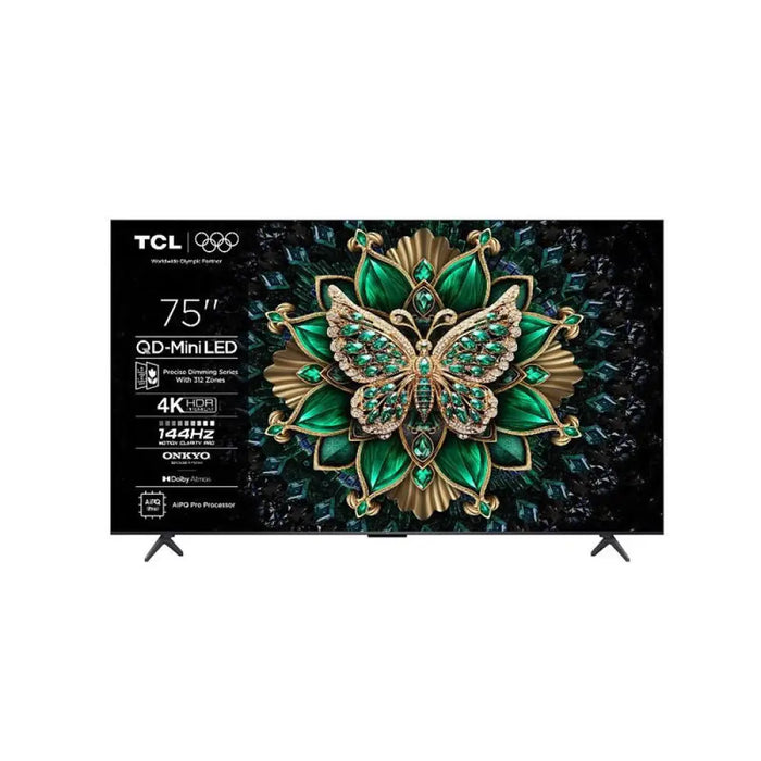 Телевизор TCL 75C69K Mini LED 75 inch 189 см 3840x2160