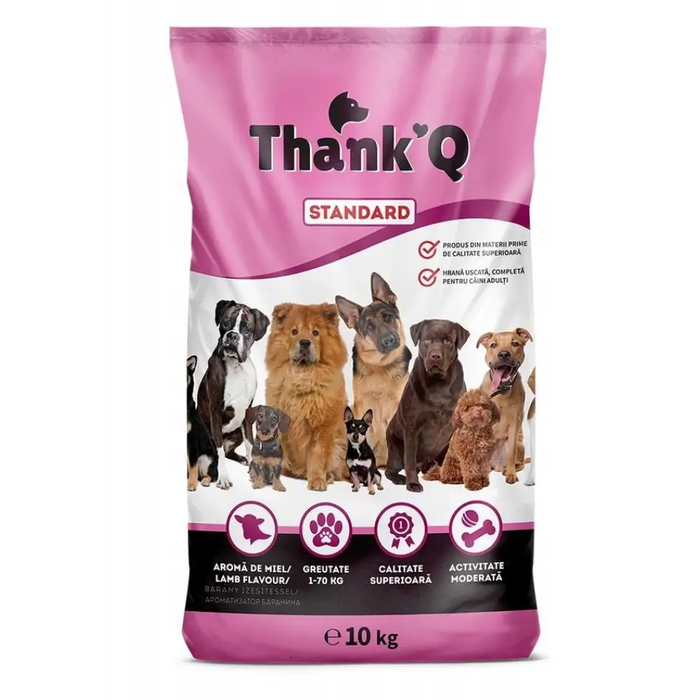 THANK’Q Standard Lamb - суха храна за кучета - 10 кг