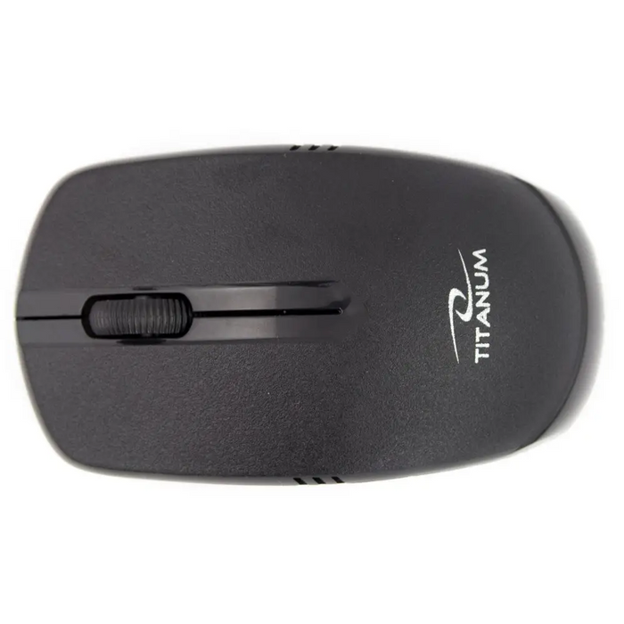 TITANUM TK108 Клавиатура + USB мишка Черен