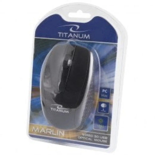 TITANUM TM110K мишка Ambidextrous USB Type-A Optical 1000