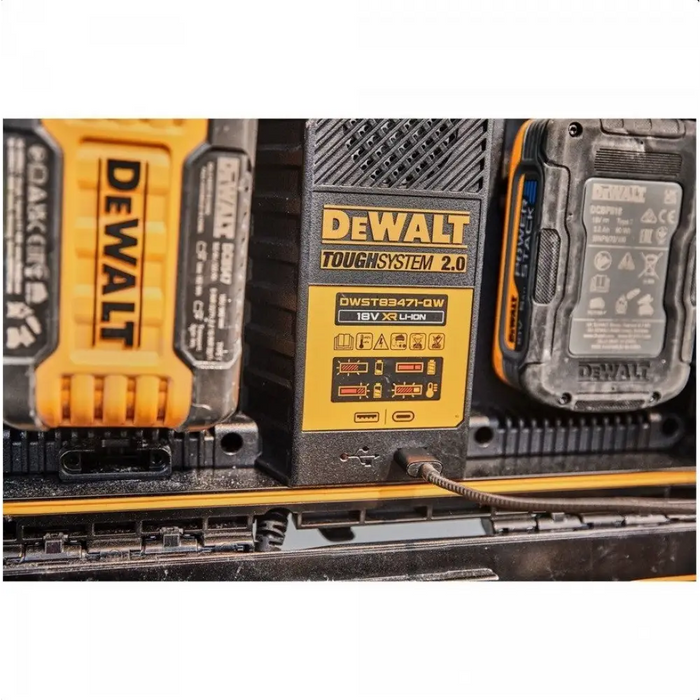TOUGHSYSTEM ЗАРЯДНО УСТРОЙСТВО DWST83471 2X4A DEWALT