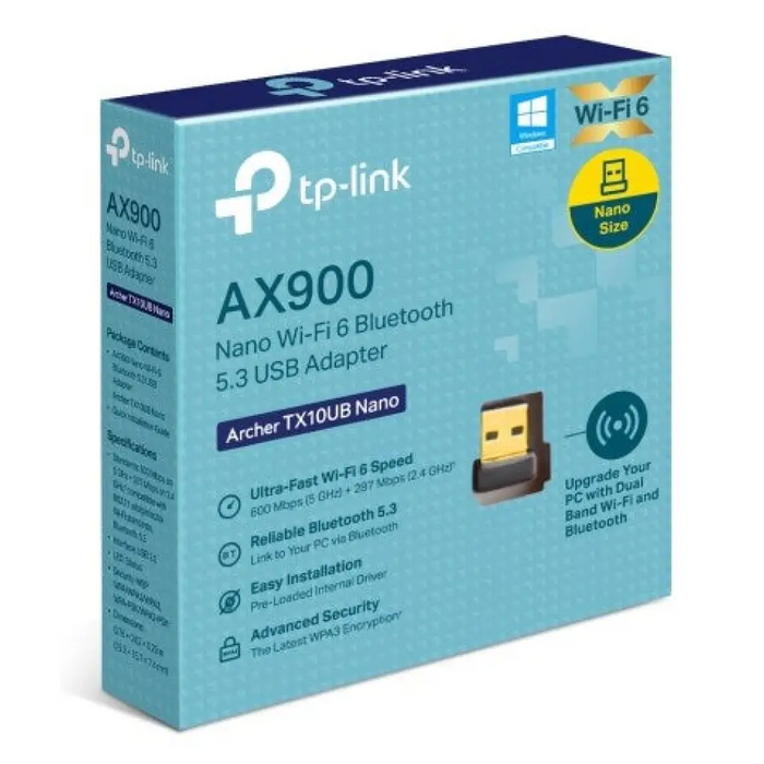 TP-Link Archer TX10UB Nano Bluetooth 600 Mbit/s