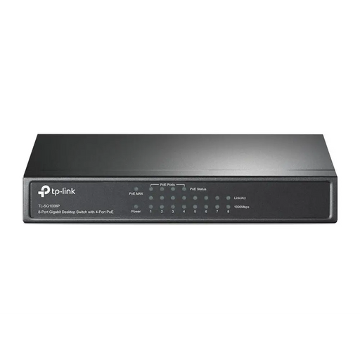 TP-LINK | Switch | TL-SG1008P | Unmanaged | Desktop | 1