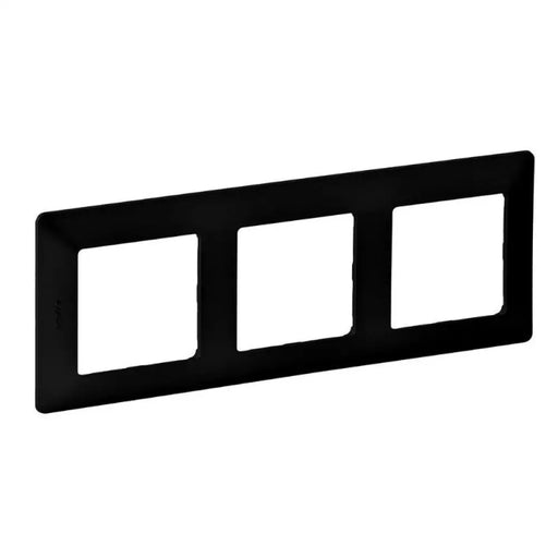 ТРОЙНА РАМКА LGR 754253 VALENA LIFE LEGRAND - ЧЕРЕН МАТ