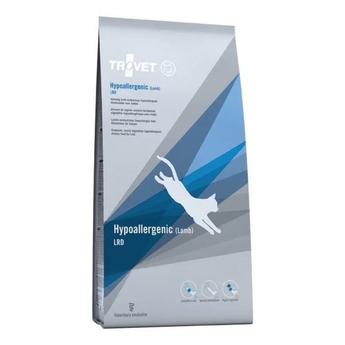 TROVET Hypoallergenic LRD с агнешко - суха храна за котки