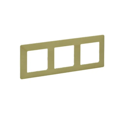 ТРОЙНА РАМКА VALENA LIFE LEGRAND - ЛАЙМ