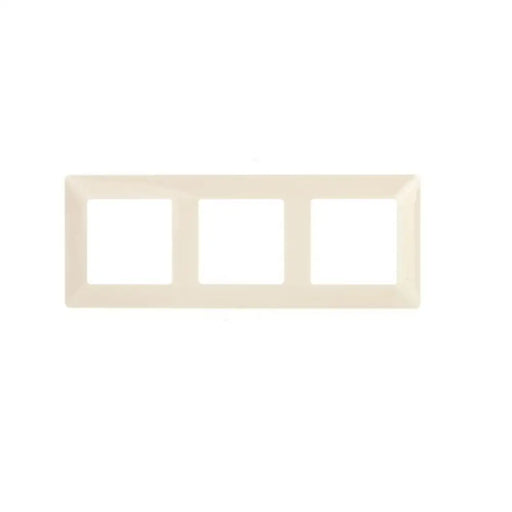 ТРОЙНА РАМКА VALENA LIFE LEGRAND - КРЕМ