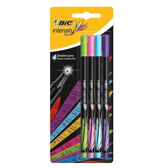 ЦВЕТНИ ТЪНКОПИСЦИ INTENSITY FUN 4 BIC