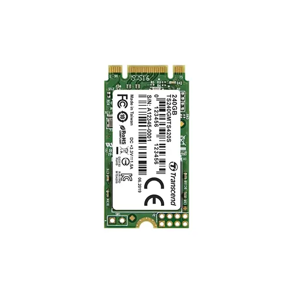 Твърд диск Transcend 120GB M.2 2242 SSD 420S SATA3 TLC
