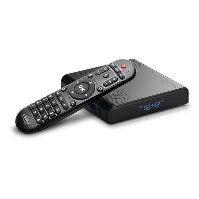 TV SMART плейър SAVIO TV BOX TB S01 SILVER ANDROID 8K 16 2
