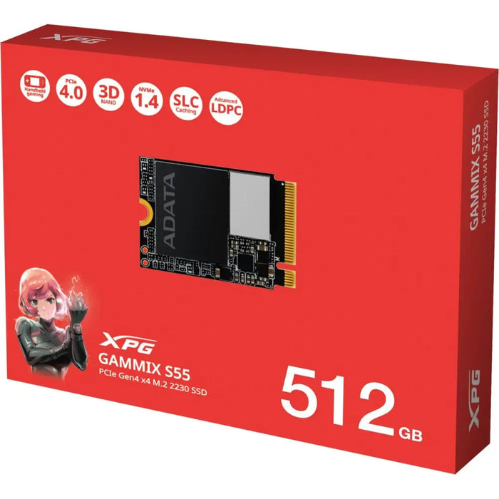 Твърд диск Adata SGAMMIXS55-512G-C 512 GB SSD