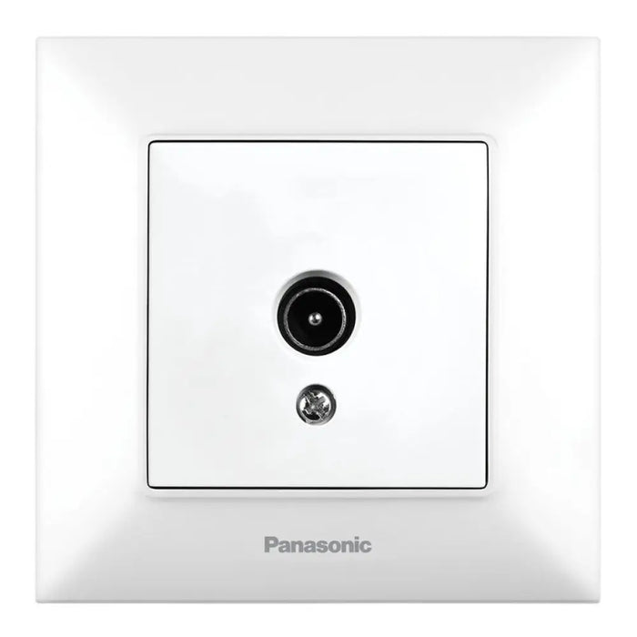 ТВ РОЗЕТКА 12DB БЯЛ PANASONIC Arkedia Slim