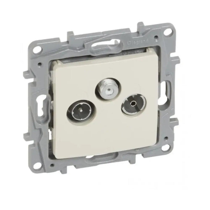 ТV-R-SAT РОЗЕТКА ЗВЕЗДА NILOE LEGRAND - КРЕМ