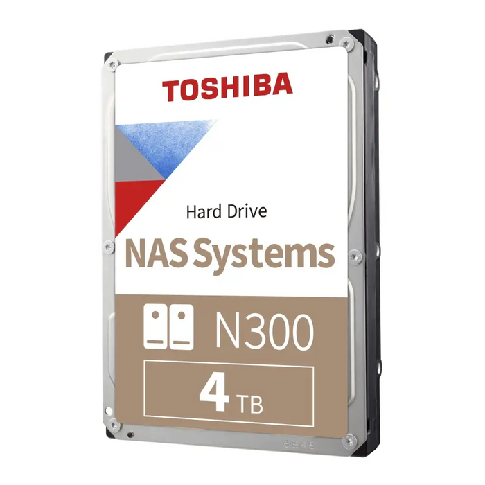 Твърд диск Toshiba N300 4TB (3.5’ 256MB 7200 RPM SATA 6Gb/s)